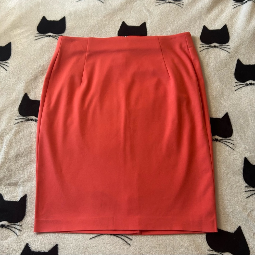 Lane Bryant Coral Pencil Skirt Size 18
